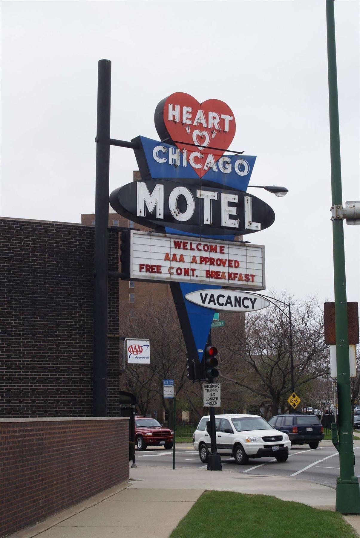Heart O' Chicago Motel Exterior foto